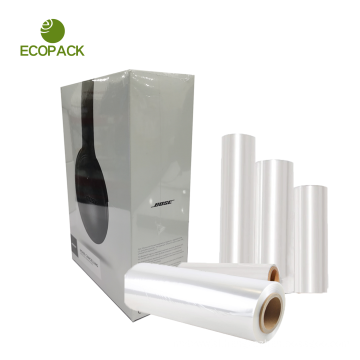 ECOPACK good quality Pof heat shrink plastic film Bags for box and bottle